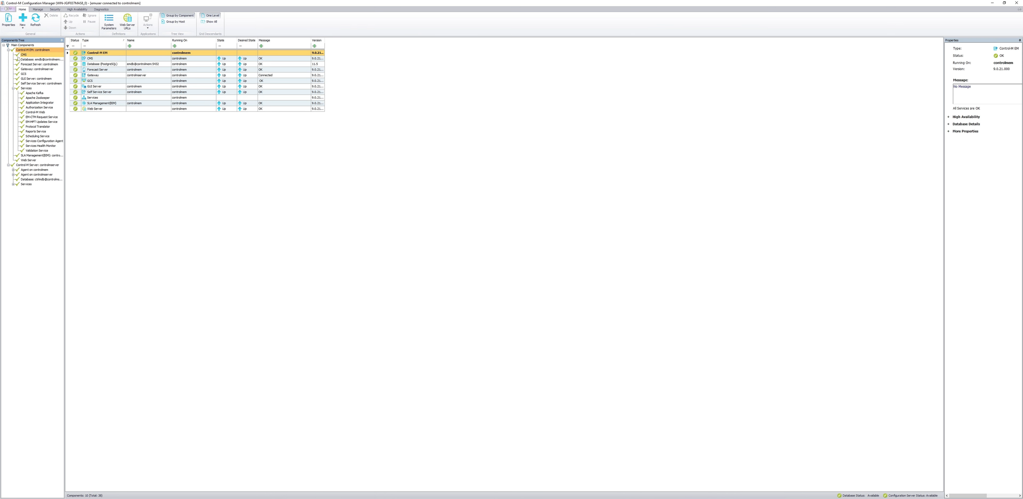 Control-M/EM 9.0.21.000