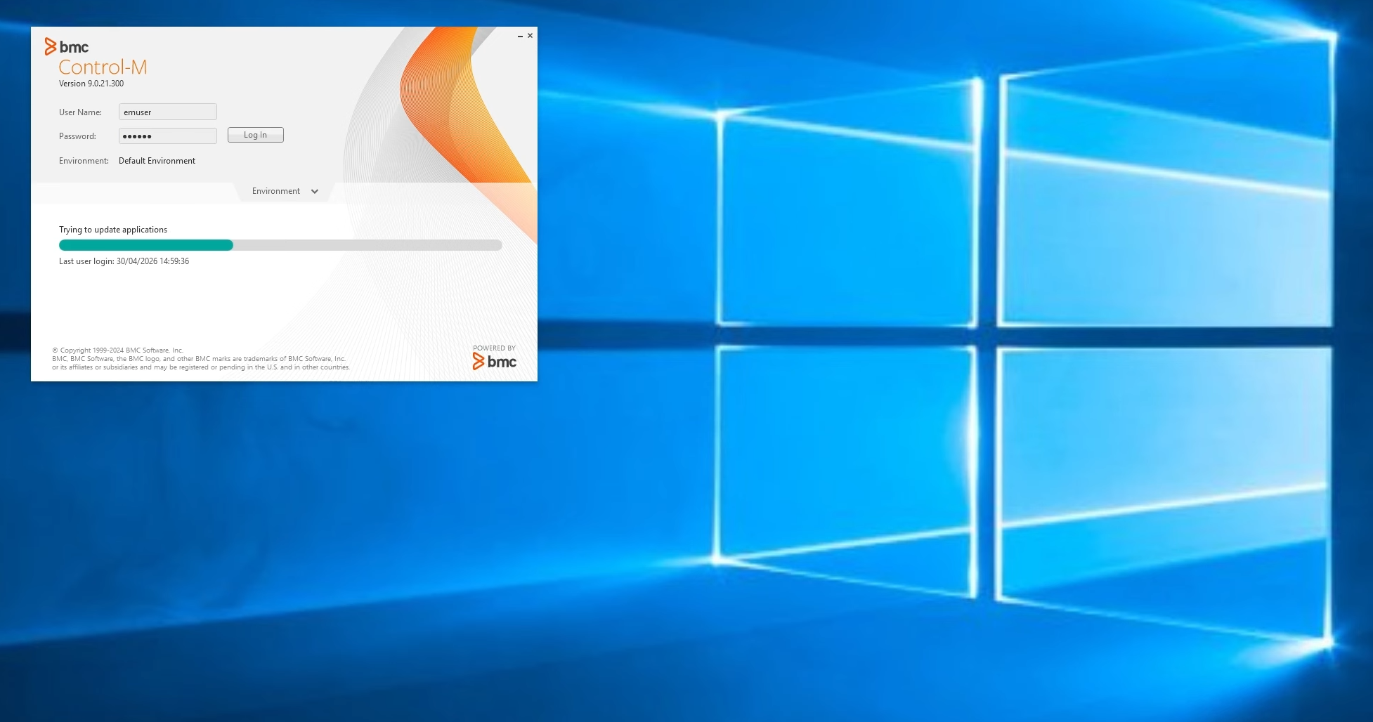 Control-M/Client Control-M 9.0.21.300