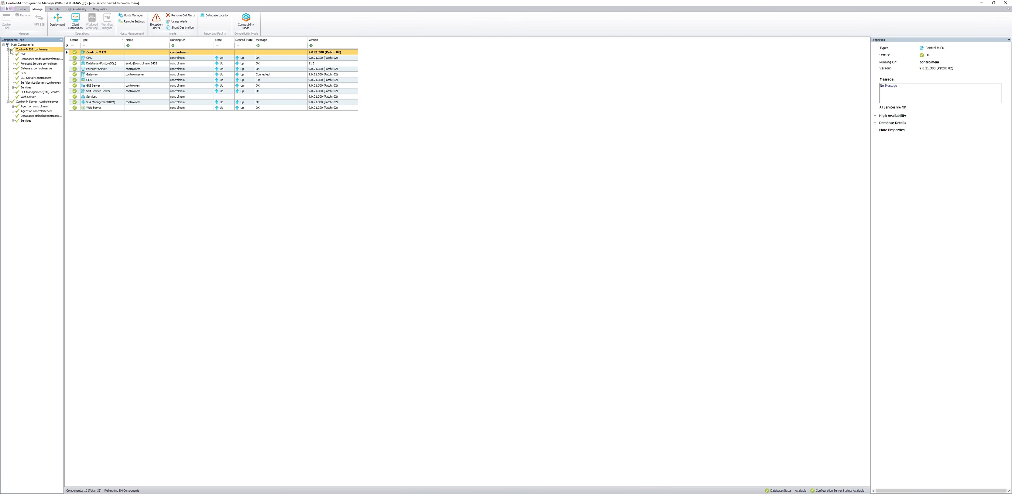 Control-M/EM 9.0.21.300